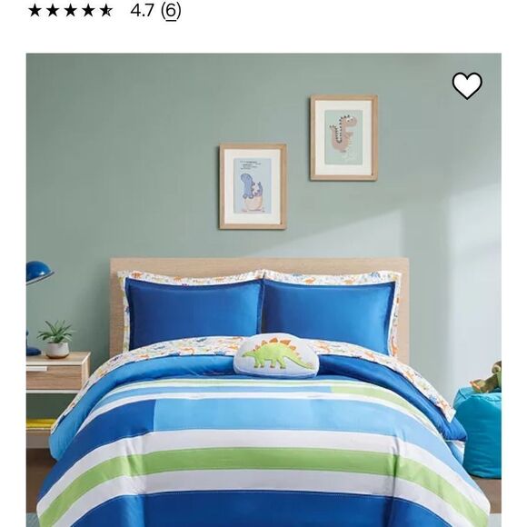 🔥Urban Dreams Sam Collection  6 pc bedding ensemble New - Picture 15 of 16